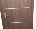 Nové interiérové dveře plné 70P, 80L