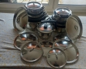 Nerezové nádobí sada