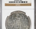 10 dukát 1929 AG medaile velká NGC MS 6