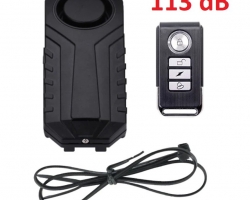 alarm na kolo 113 dB + dálkové ovládání