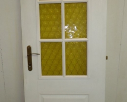 Interiérové dveře bílé 2/3 sklo 70 Pravé