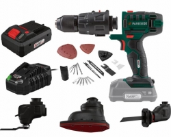 Kombinované nářadí 4v1 nabíječka 4Ah bat