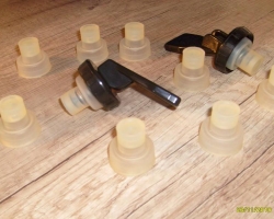 Ventily vypouštěcí páčkové