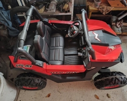 Elektrické autíčko NEW RSX červené