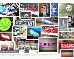 SVĚTELNÉ REKLAMY A GRAFICKÝ DESIGN